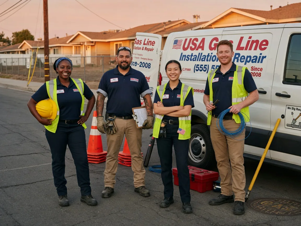 Gas Line Installation company in Hettinger, ND